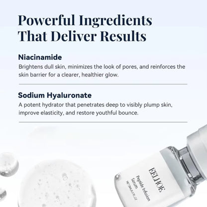Hyaluronic Acid Facial Set Gently Hydrating and Nourishing Skin Roller Cleansing Facial Skin Set